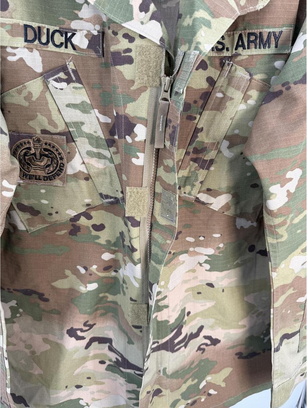 U.S.‎ Army Combat Shirt Medium Multicam Lightweight Tactical Workwear - Picture 3 of 7